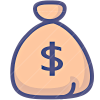 Bag Dollar icon
